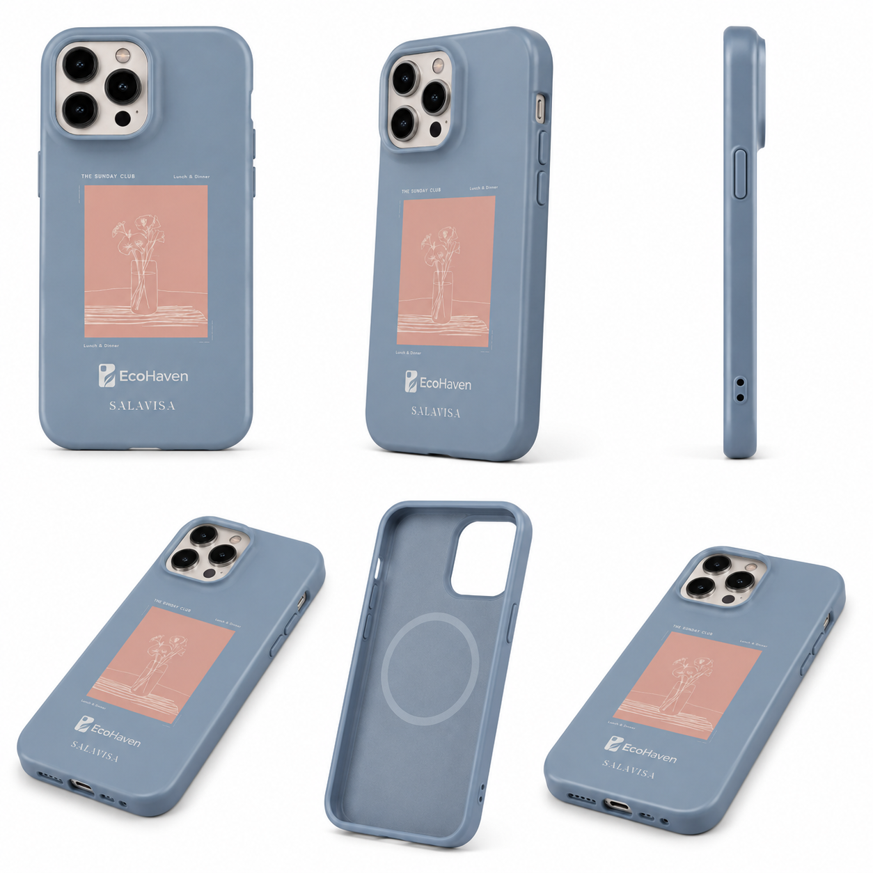 EcoHaven Sunday Bloom Phone Cover - Image 2