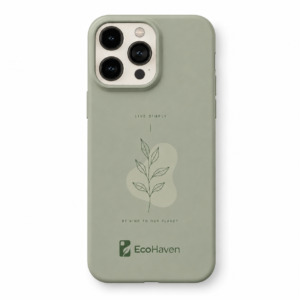 EcoHaven Botanical Green Phone Cover